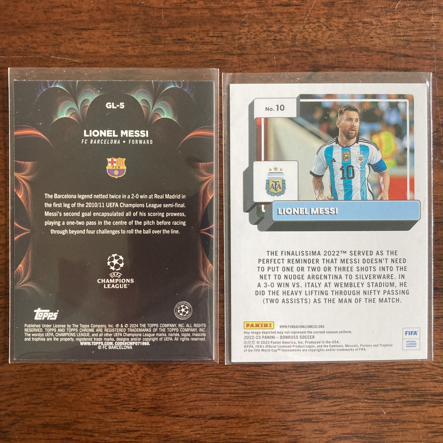lionel messi lot of soccer cards - instant collection bundle pack