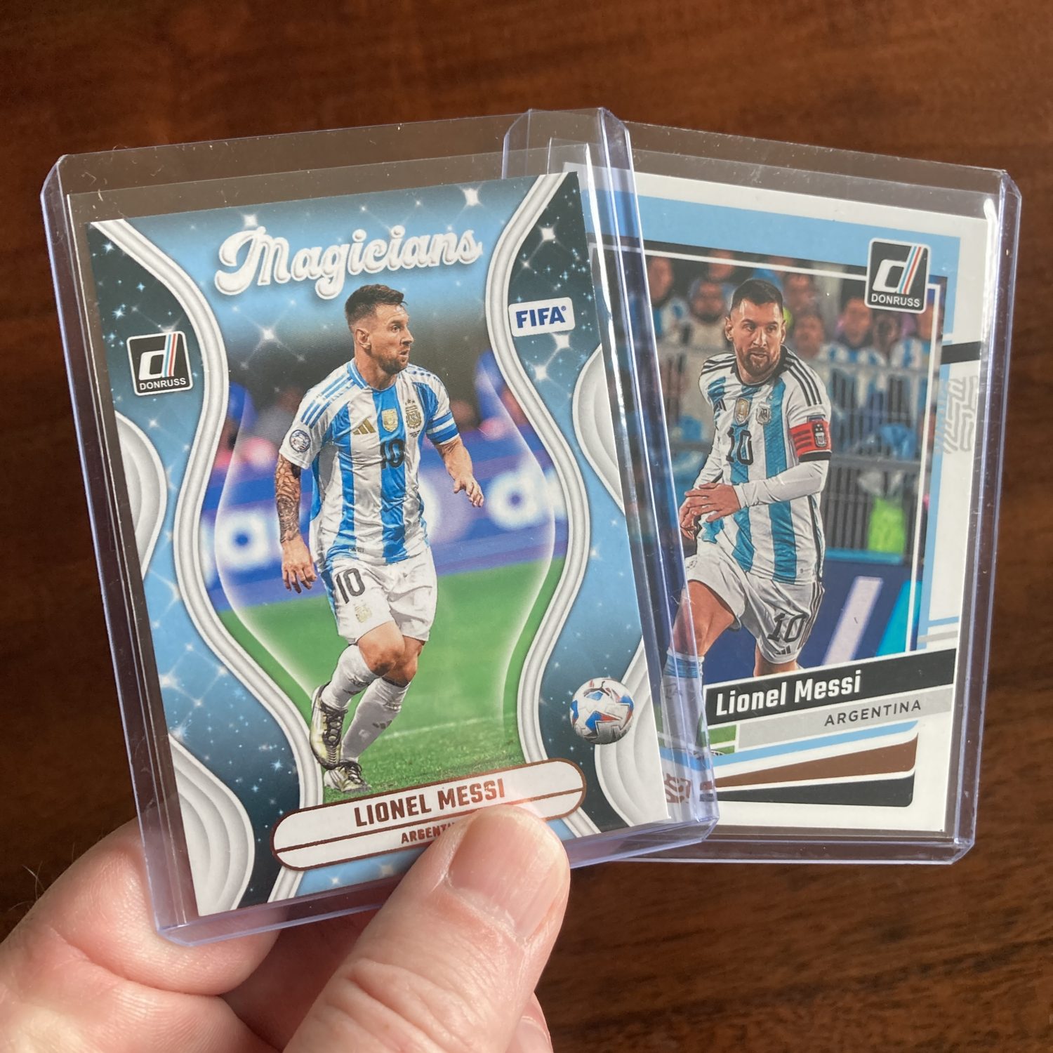 lionel messi lot of soccer cards - instant collection bundle pack