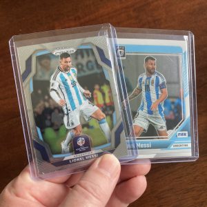 lionel messi lot of soccer cards - instant collection bundle pack