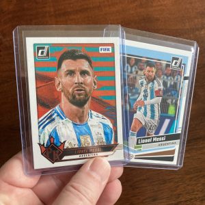 lionel messi lot of soccer cards - instant collection bundle pack