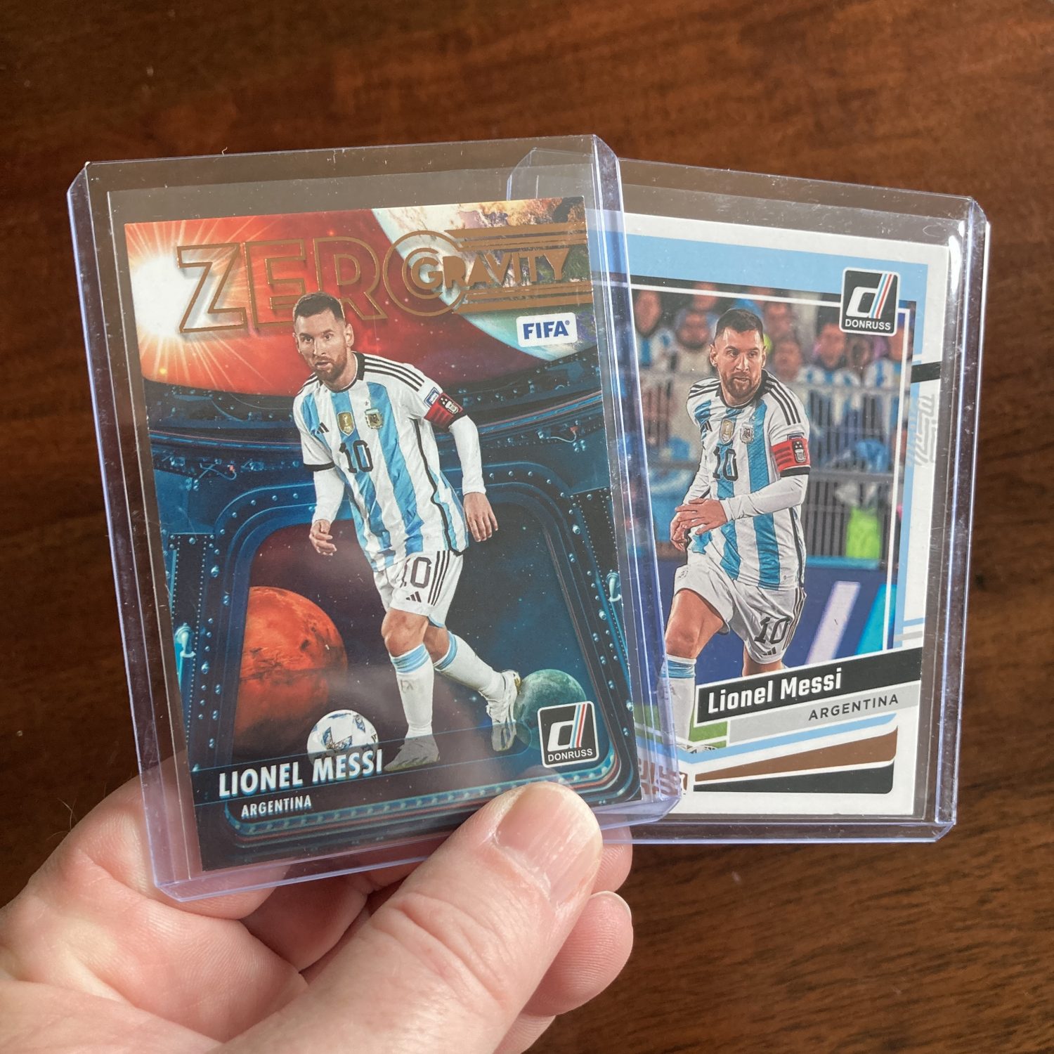 lionel messi lot of soccer cards - instant collection bundle pack