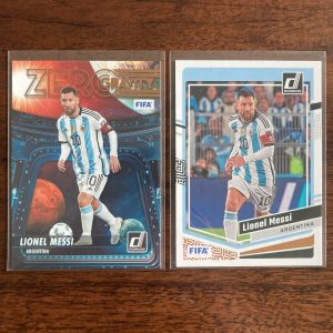 lionel messi lot of soccer cards - instant collection bundle pack