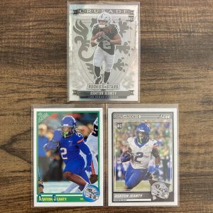 ashton jeanty gift pack of football cards, rookie rc - instant collection bundle lot