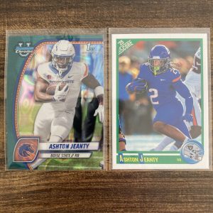 ashton jeanty gift pack of football cards, rookie rc - instant collection bundle lot
