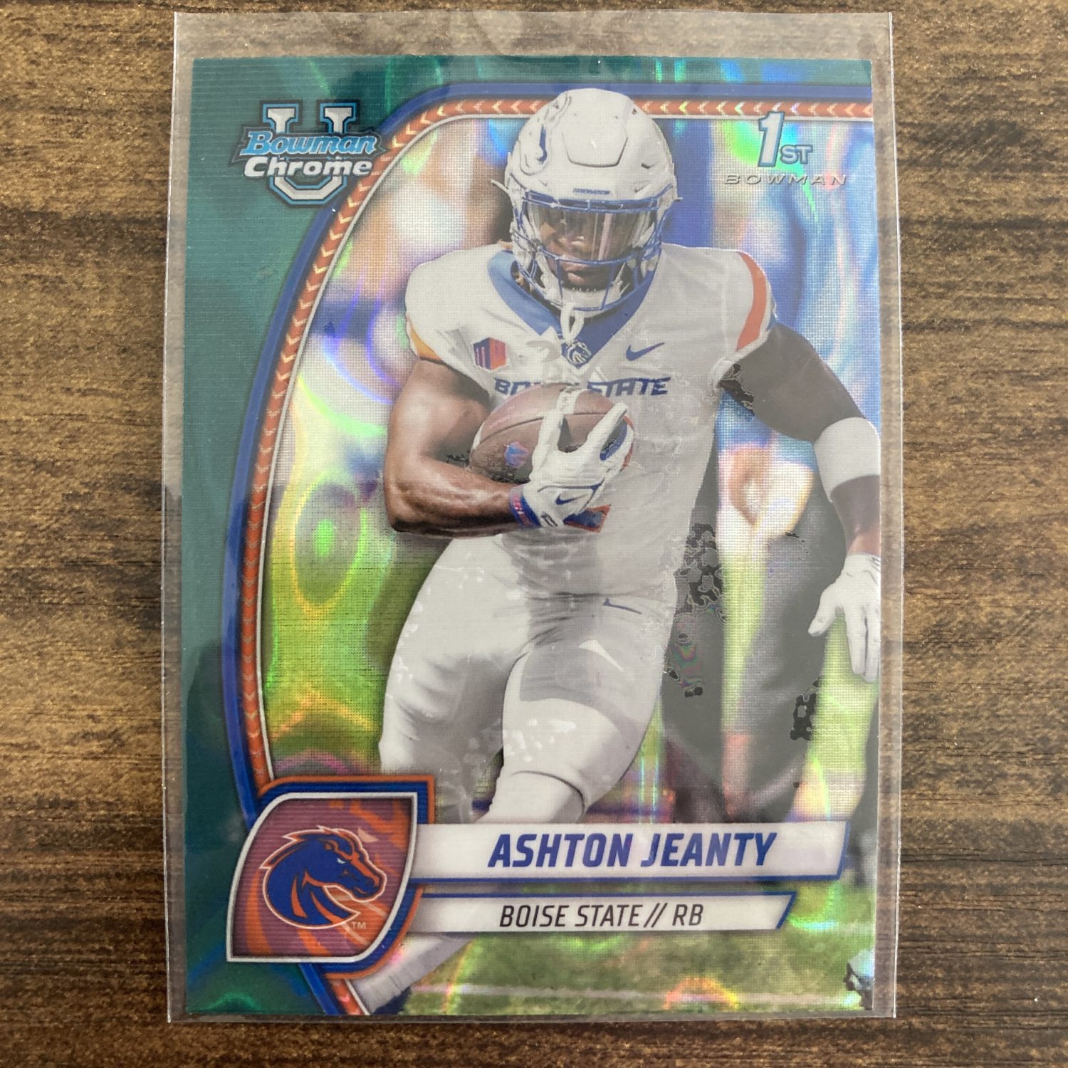 Ashton Jeanty RCs Pack w/Teal Lava Refractor, Lot of 2 Football Cards (88_2) - Image 4