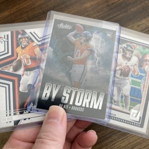 bo nix gift pack of football cards, rookie rc - instant collection bundle lot