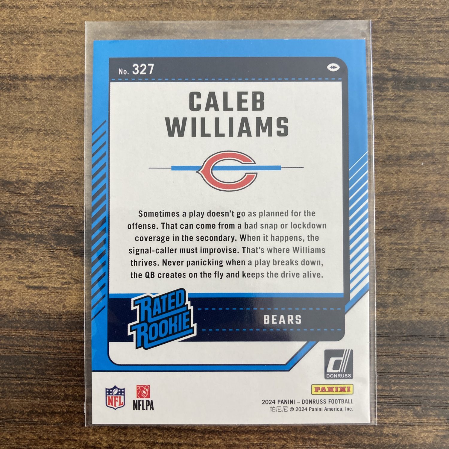 Caleb Williams Pack w/SP Red Rated Rookie, Lot of 3 Football Cards, RC (88_1) - Image 5