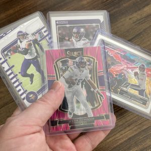 justin jefferson gift pack of football cards - instant collection bundle lot