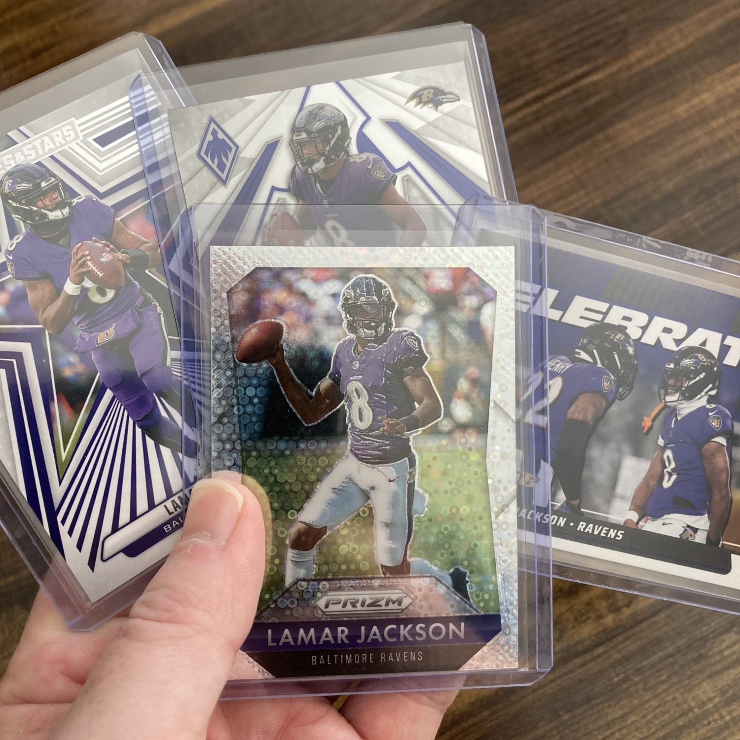lamar jackson gift pack of football cards - instant collection bundle lot
