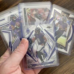 lamar jackson gift pack of football cards - instant collection bundle lot
