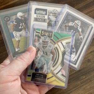 micah parsons gift pack of football cards, rookie rc - instant collection bundle lot