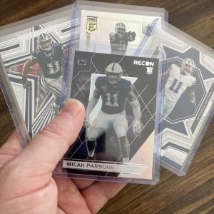 micah parsons gift pack of football cards, rookie rc - instant collection bundle lot