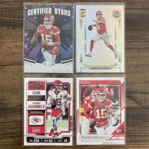 patrick mahomes ii gift pack of football cards - instant collection bundle lot