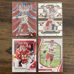 patrick mahomes ii gift pack of football cards - instant collection bundle lot