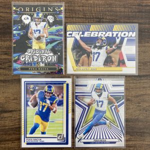 puka_nacua gift pack of football cards - instant collection bundle lot