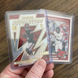 shedeur sanders gift pack of football cards, rookie rc - instant collection bundle lot