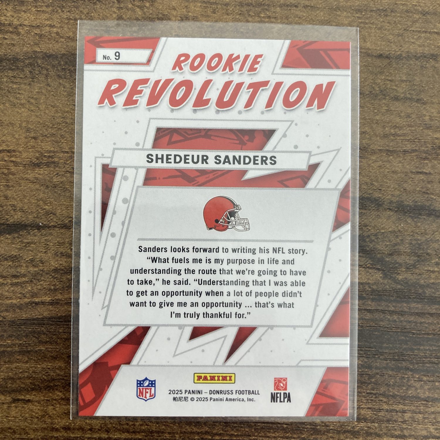 Shedeur Sanders RCs Pack w/Rookie Holofoil Insert, Lot of 2 Football Cards (88_1) - Image 5
