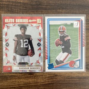 shedeur sanders gift pack of football cards, rookie rc - instant collection bundle lot