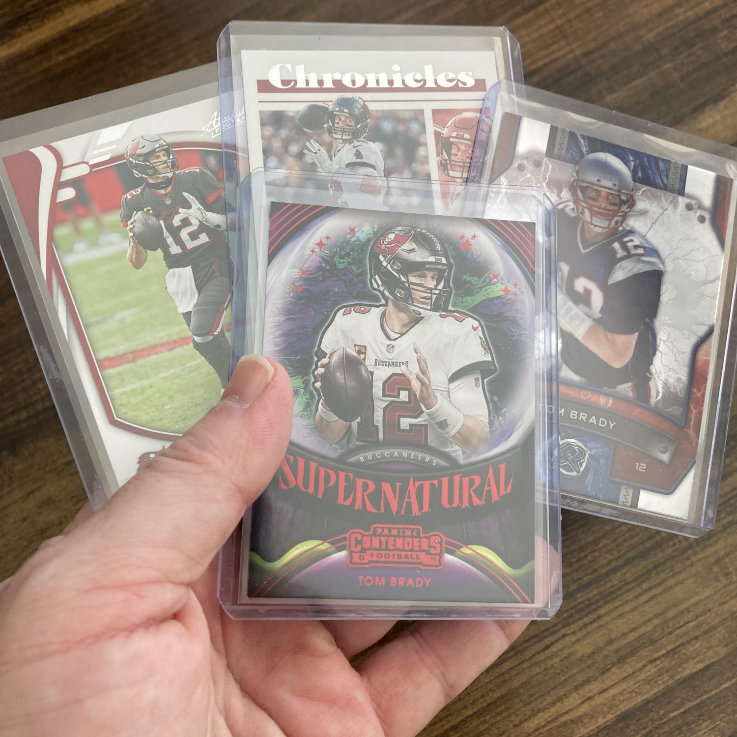 tom brady gift pack of football cards - instant collection bundle lot