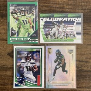 jaxon smith-njigba gift pack of football cards - instant collection bundle lot