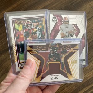 jayden daniels gift pack of football cards - instant collection bundle lot