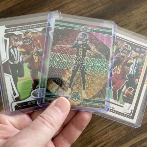 jayden daniels gift pack of football cards - instant collection bundle lot