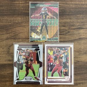 jayden daniels gift pack of football cards - instant collection bundle lot