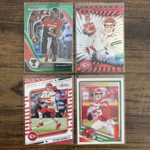 patrick mahomes ii gift pack of football cards - instant collection bundle lot